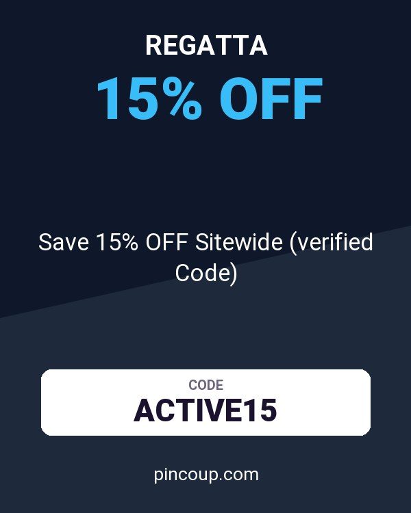 Regatta coupon: Save 15% OFF Sitewide (verified Code)