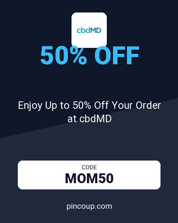 Enjoy Up to 50% Off Your Order at cbdMD