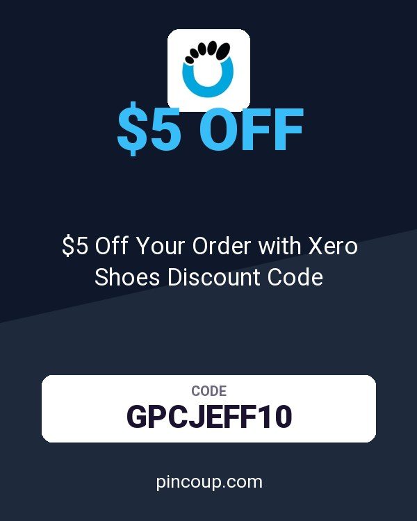 $5 Off Your Order with Xero Shoes Discount Code