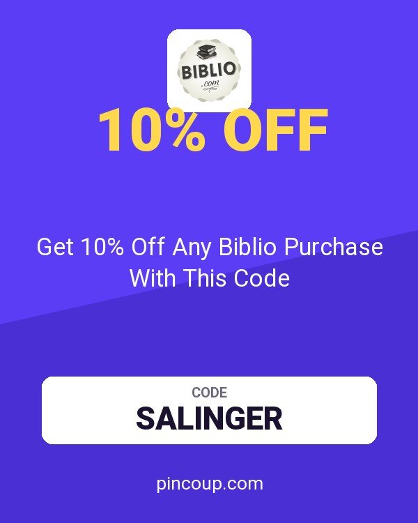 Biblio, Inc. coupon: Get 10% Off Any Biblio Purchase With This Code