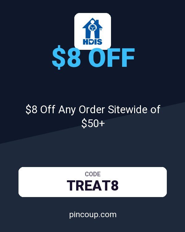 HDIS coupon: $8 Off Any Order Sitewide of $50+