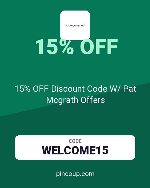 Strawberrynet coupon: 15% OFF Discount Code W/ Pat Mcgrath Offers