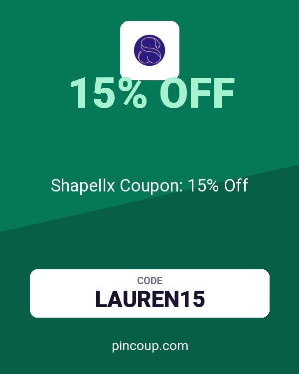 Shapellx Coupon: 15% Off
