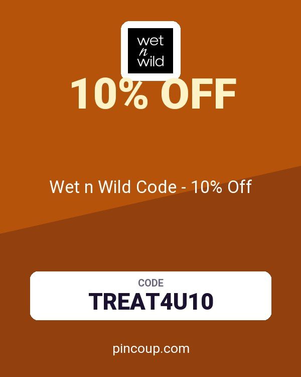 Wet n Wild Code - 10% Off