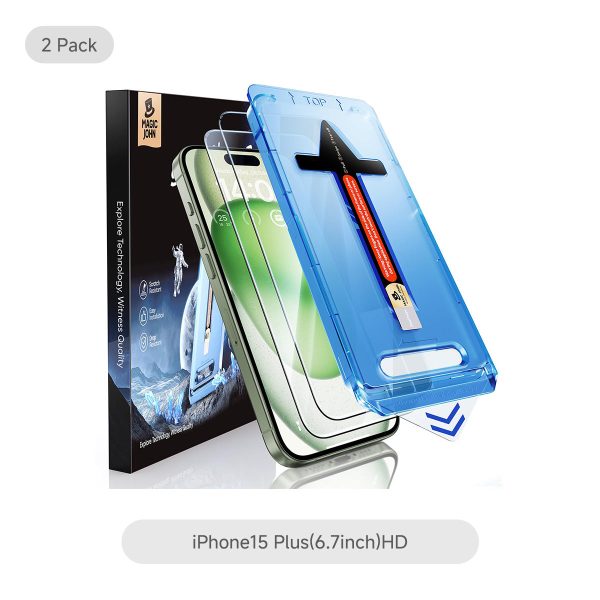 iPhone Gen 2 Screen Protector - HD / iPhone15 Plus(6.7inch) at Magic John