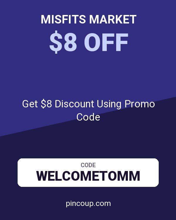 Misfits Market coupon: Get $8 Discount Using Promo Code