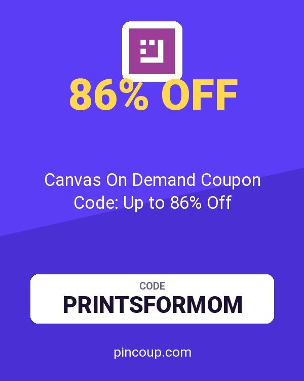 Canvas On Demand Coupon Code: Up to 86% Off