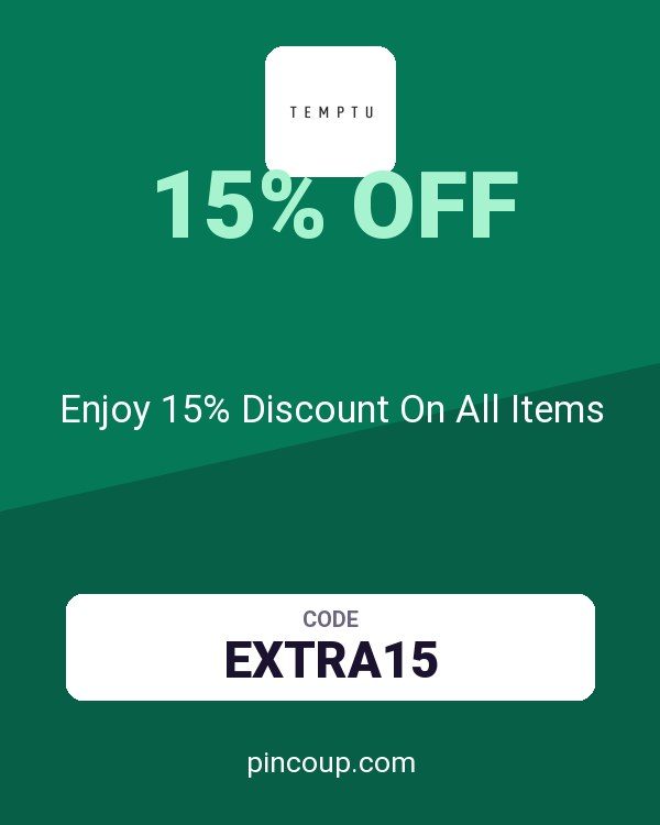 TEMPTU PRO coupon: Enjoy 15% Discount On All Items