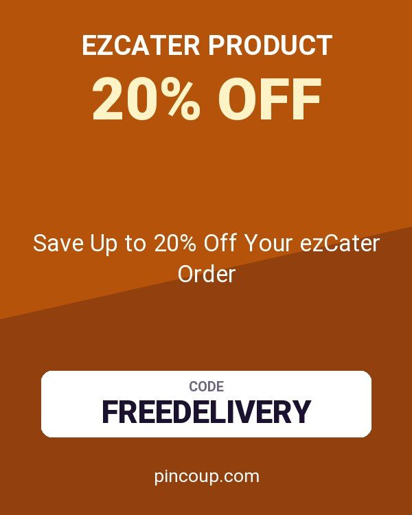 ezcater product coupon: Save Up to 20% Off Your ezCater Order