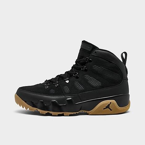 Jordan Men's Air 9 Retro NRG Sneakerboots in Black/Light Gum Size: 8.5 at JD Sports