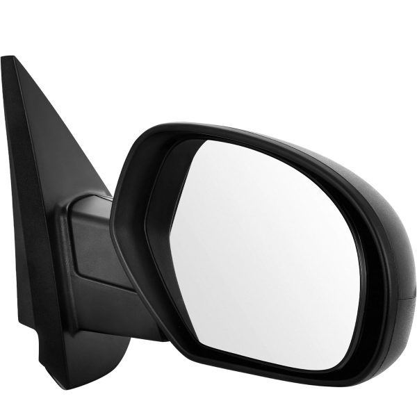 YITAMOTOR Black Right Passenger Side Towing Mirror for 2007-2013 Chevy Silverado GMC Sierra 1500/2500/3500 | Manual Folding at Oedro