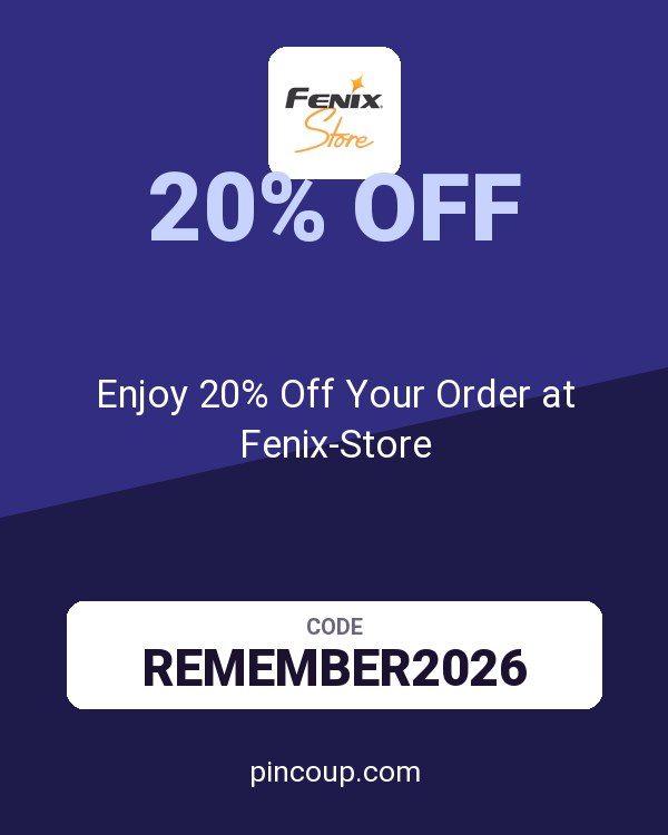 Enjoy 20% Off Your Order at Fenix-Store