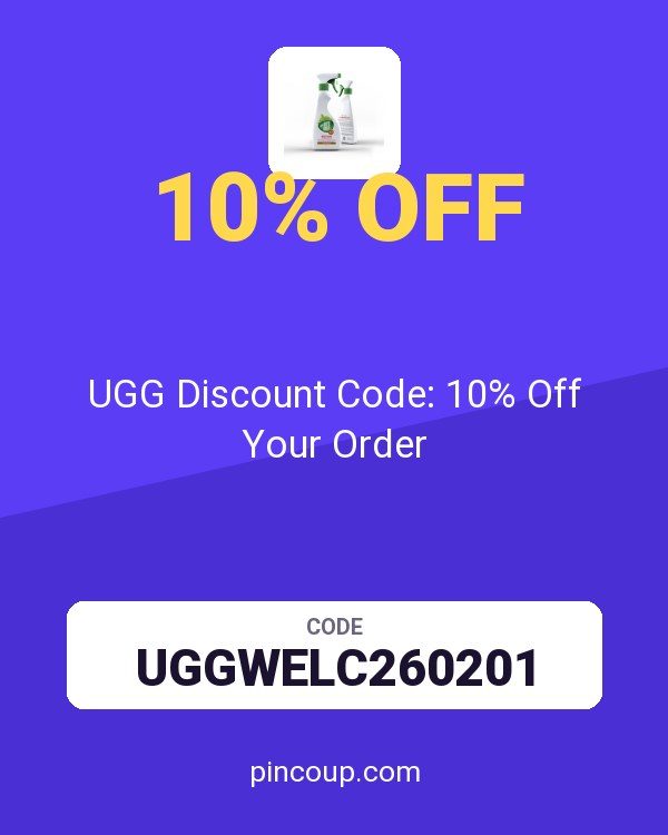 UGG Discount Code: 10% Off Your Order