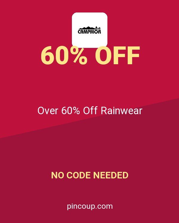 Campmor coupon: Over 60% Off Rainwear