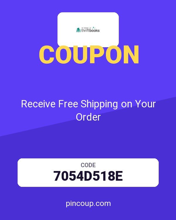 ThriftBooks coupon: Receive Free Shipping on Your Order