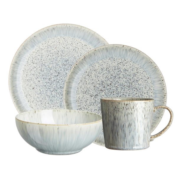 Halo Speckle 4 Piece Dinnerware Set at Denby (US & CA)