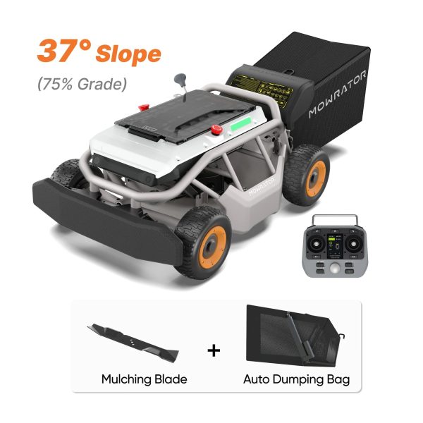 Mowrator S1 4WD 18Ah Auto-Dumping Lawn Care Bundle at Reemo Innovation Limited