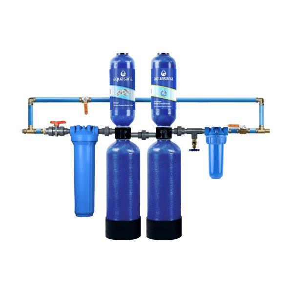 Rhino Whole House Water Filter System With Salt-Free Water Conditioner Reduces 97% of Chlorine Home Water Filtration 10/1,000,000 Aquasana at Aquasana Home Water Filters