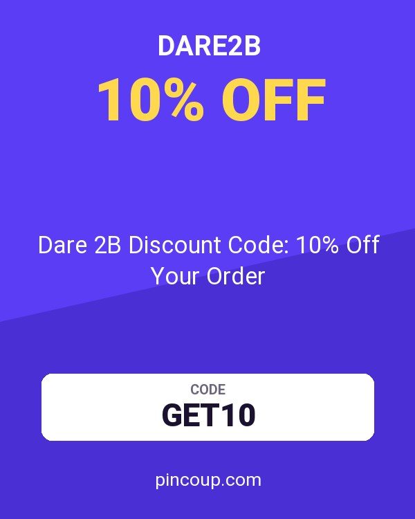 Dare 2B Discount Code: 10% Off Your Order