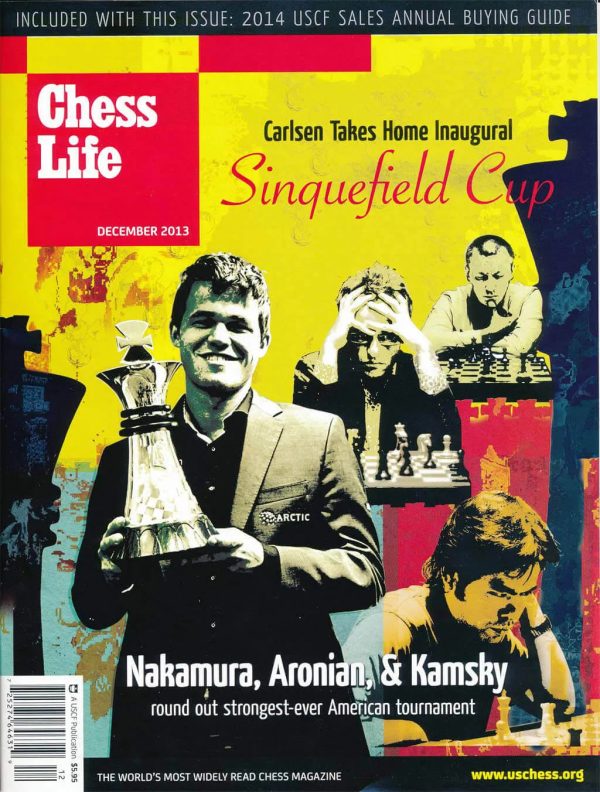 CLEARANCE - Chess Life Magazine - December 2013 Issue at House of Staunton