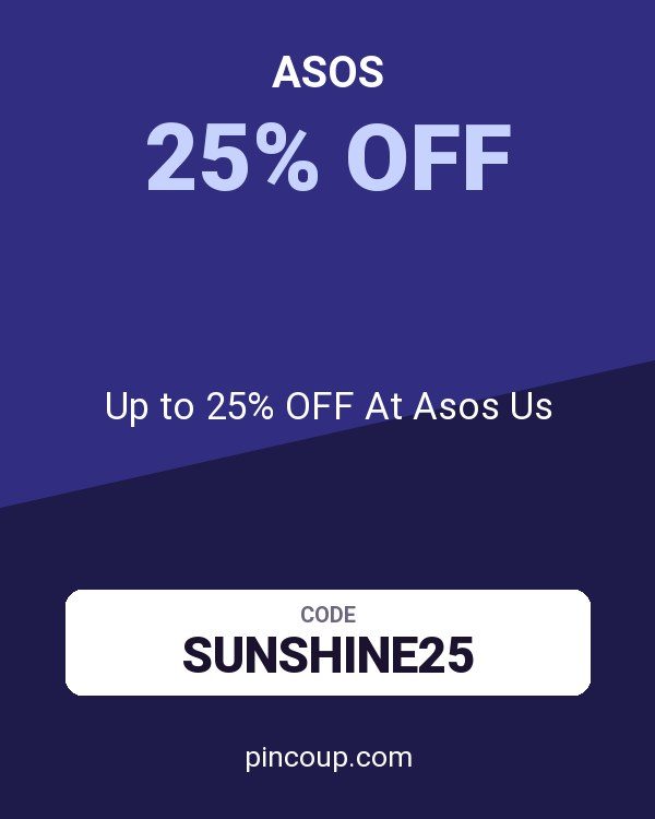 Up to 25% OFF At Asos Us