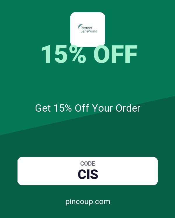 PerfectLensWorld coupon: Get 15% Off Your Order