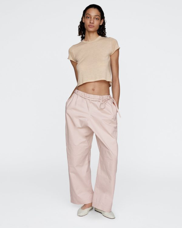 Women's Judo Pants Cotton in Pink Size Large ATM Clothing at ATM Collection