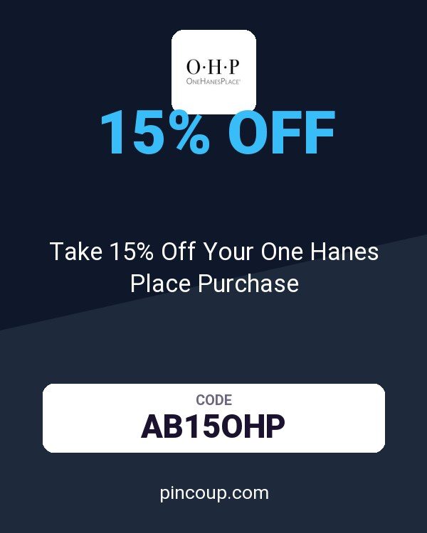 OneHanesPlace.com coupon: Take 15% Off Your One Hanes Place Purchase