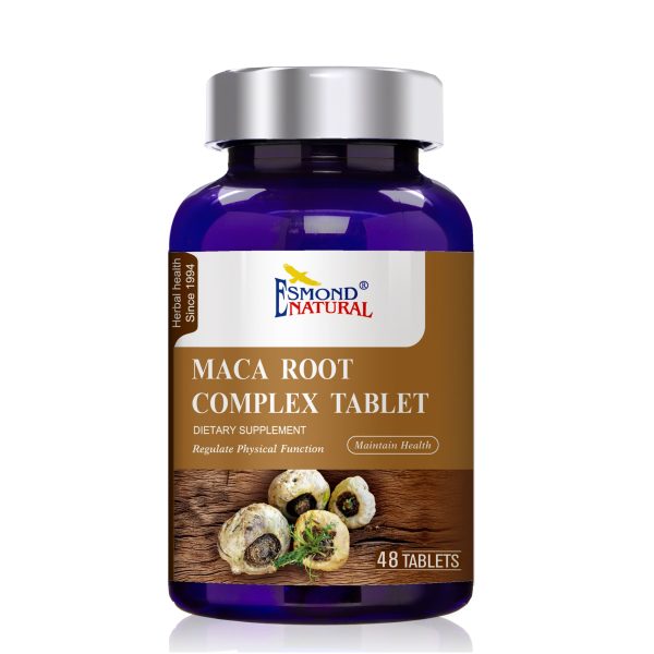 Maca Root Complex (Regulate Physical Function, Energy Enhancer & Mood Stabilizer), USA, FDA, GMP, NPAC-1540mg, 48 Tablets at Esmond Natural