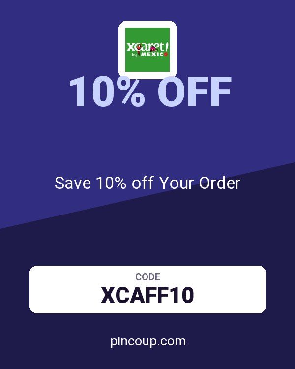 Xcaret Global MX coupon: Save 10% off Your Order