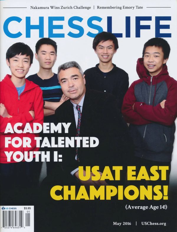 CLEARANCE - Chess Life Magazine - May 2016 Issue at House of Staunton