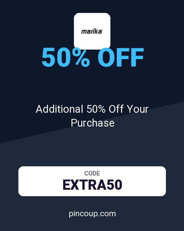 Marika coupon: Additional 50% Off Your Purchase