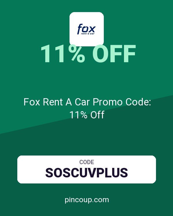 Fox Rent A Car Promo Code: 11% Off