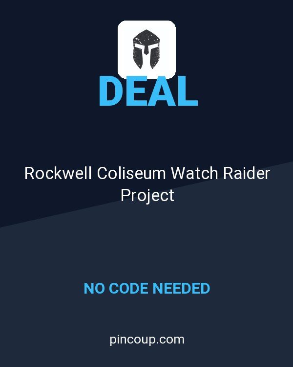 BattlBox coupon: Rockwell Coliseum Watch Raider Project