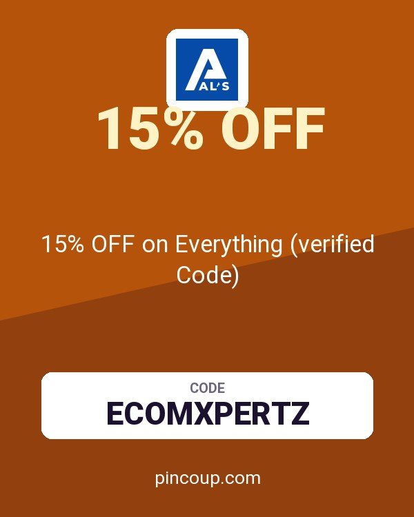 Als.com coupon: 15% OFF on Everything (verified Code)