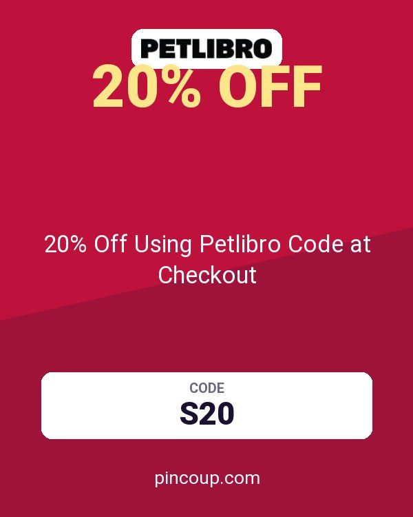 20% Off Using Petlibro Code at Checkout