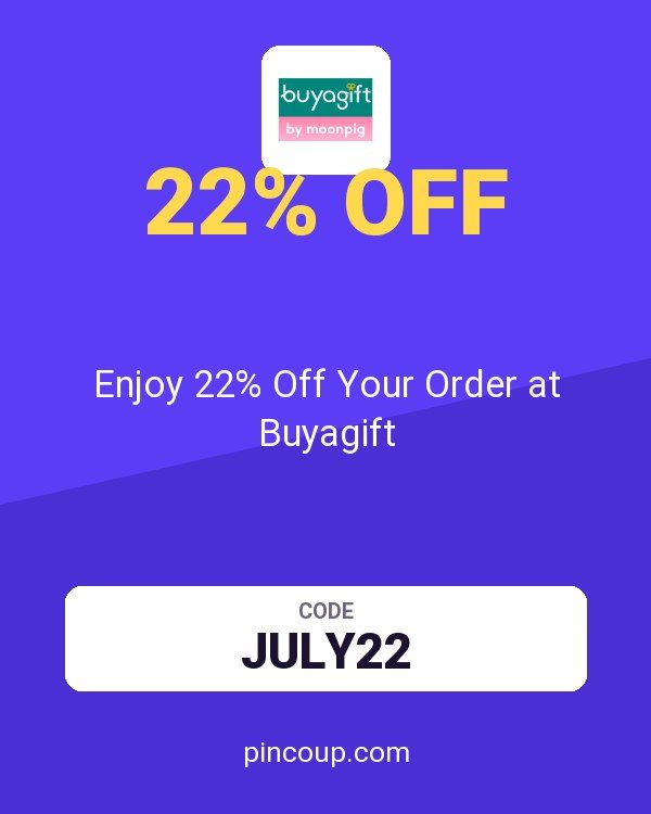 Buyagift.co.uk coupon: Enjoy 22% Off Your Order at Buyagift