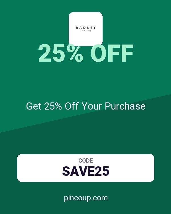 Radley coupon: Get 25% Off Your Purchase