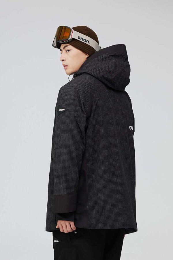 Flash Unisex Snowboard Jacket, Black / XXL at Capelin Crew Ski, Snowboard & Outdoor Gear