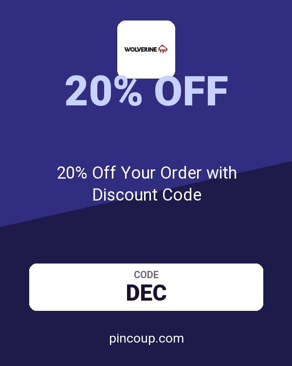 Wolverine coupon: 20% Off Your Order with Discount Code
