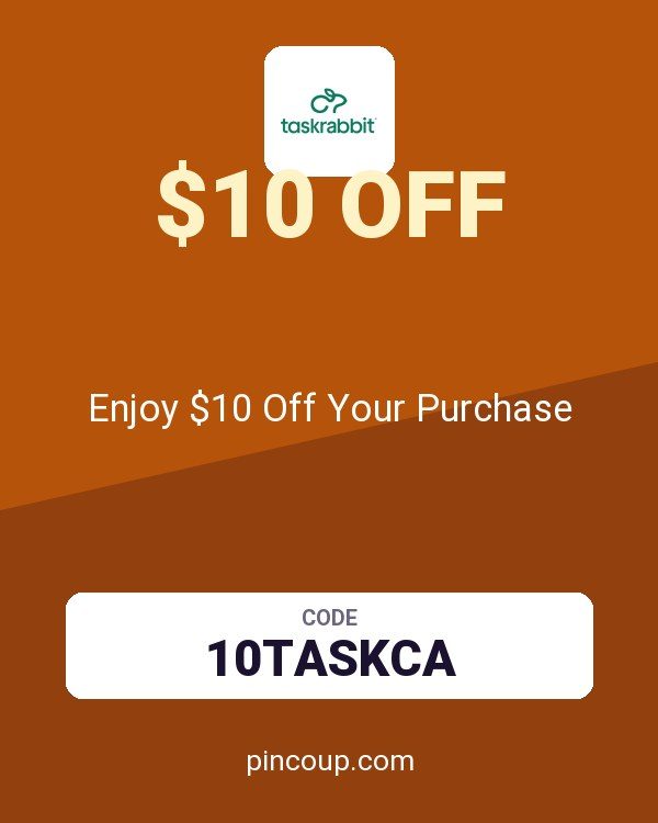 Taskrabbit North America coupon: Enjoy $10 Off Your Purchase