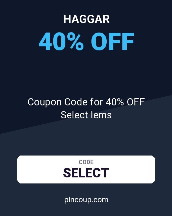 Haggar: Coupon Code for 40% OFF Select Iems