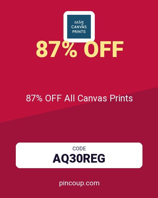 Easy Canvas Prints coupon: 87% OFF All Canvas Prints