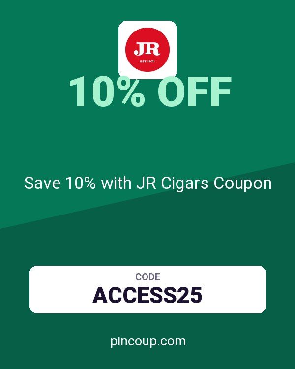 Save 10% with JR Cigars Coupon
