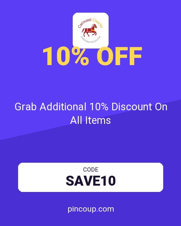 Carousel Checks coupon: Grab Additional 10% Discount On All Items