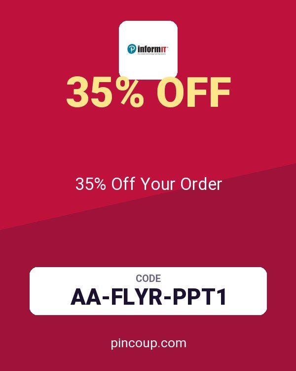 Pearson Education (InformIT) coupon: 35% Off Your Order