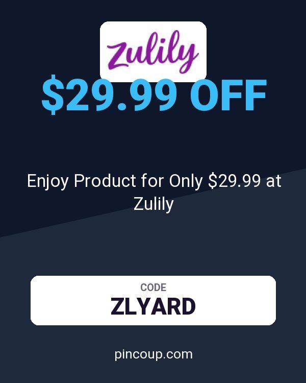Enjoy Product for Only $29.99 at Zulily