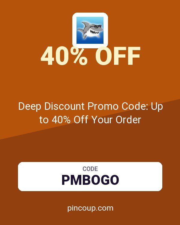 Deep Discount Promo Code: Up to 40% Off Your Order