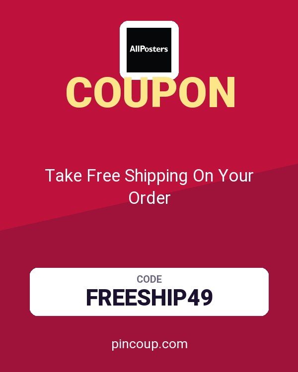 Allposters.com coupon: Take Free Shipping On Your Order