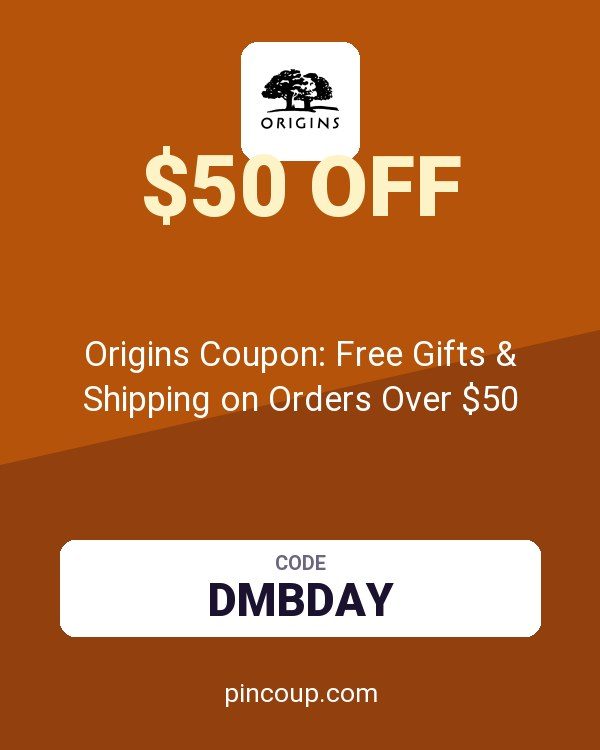 Origins Online: Origins Coupon: Free Gifts & Shipping on Orders Over $50